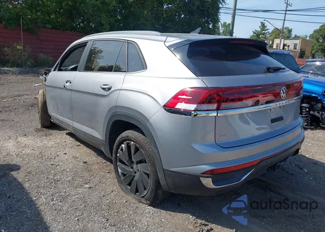 2024 Volkswagen Atlas Cross Sport 2.0T Se W/Technology from USA, damaged, VIN 1V2KE2CA1RC254319